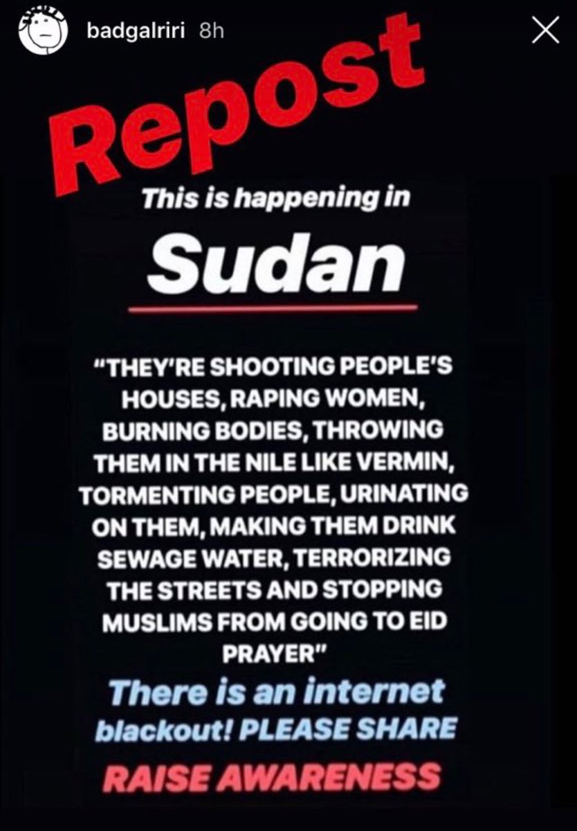 katheroniii's tweet photo. spread it. it’s that easy. 
 #SudanMassacre https://t.co/naEoggXLIk