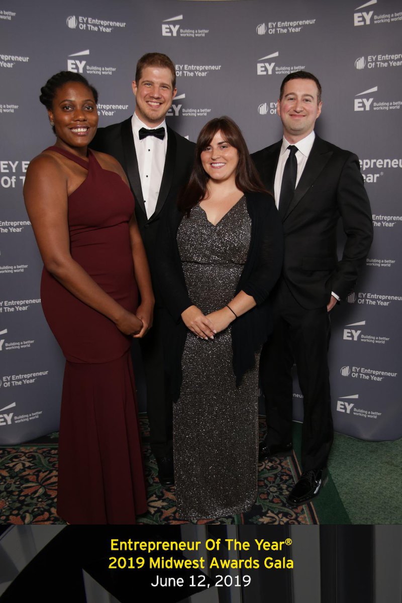 Excited to celebrate the top #EOYMW entrepreneurs with <a href="/katiesowa/">Katie Sowa</a> <a href="/tubbystaste/">Tubby's Taste Vegan Cookies</a> Stephen Tinney <a href="/FutureFounders/">Future Founders®</a>. Congrats to all the creators and innovators who are changing the world! <a href="/EY_EOY/">EY EOY</a>