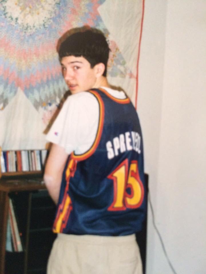 awrowland's tweet photo. @Thisdayinsuck Rocking the W’s when everyone else loved the Kings and Lakers in the 90s. #spreeforthree https://t.co/gbbUuWF2cM