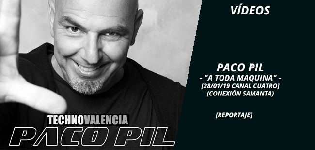 TechnoValencia's tweet photo. https://t.co/dppx6CH2Jf
Vídeos: PACO PIL – Reportaje a Toda Maquina (28-01.19 Canal Cuatro, Conexión Samanta)
#remember #dance #techno #progressive #hardHouse #trance
#rutaBakalao #rutaDestroy #músicaDeLos90
#sesiones #session #sesion #dj #djs #pastelitos #cantad https://t.co/HOwOvr5zYM