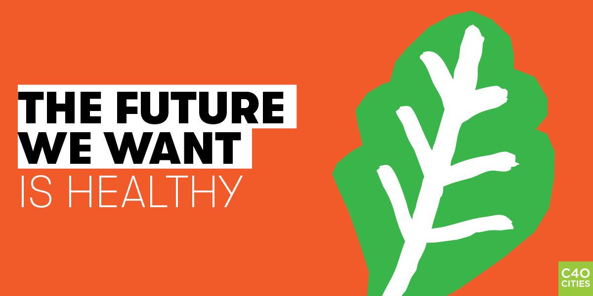 Cities have an important role to play in creating sustainable food systems that keep our people and our planet healthy. 
It’s time to create #TheFutureWeWant
starting with the food on our plates. 
c40.org/consumption 
#EATForum19 <a href="/c40cities/">C40 Cities</a> #C40