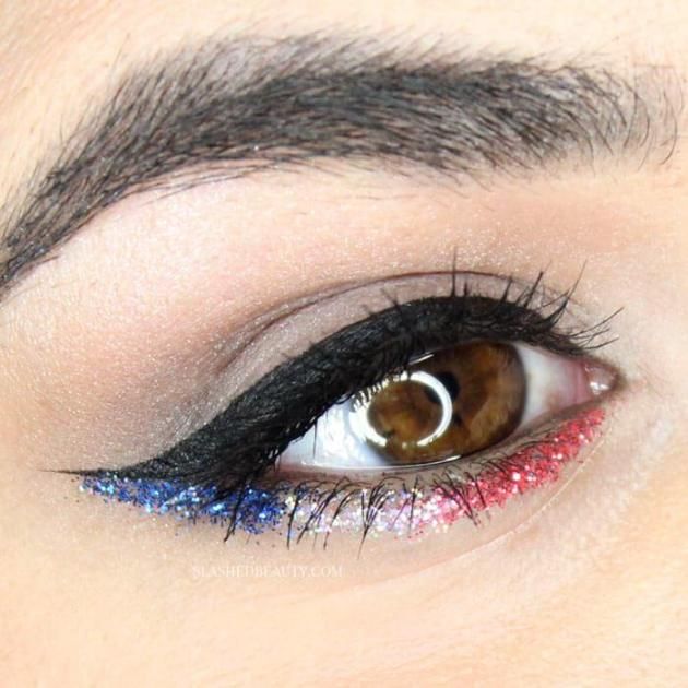 Entertainment Mesh On Twitter Cute Red White And Blue Makeup