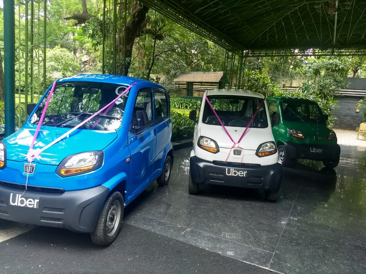 CNBCTV18Live's tweet photo. #JustIn| @Uber_India launches UberXS segment in partnership with Bajaj; #UberXS to be priced between UberAuto and UberGo https://t.co/qxsk8MlKck