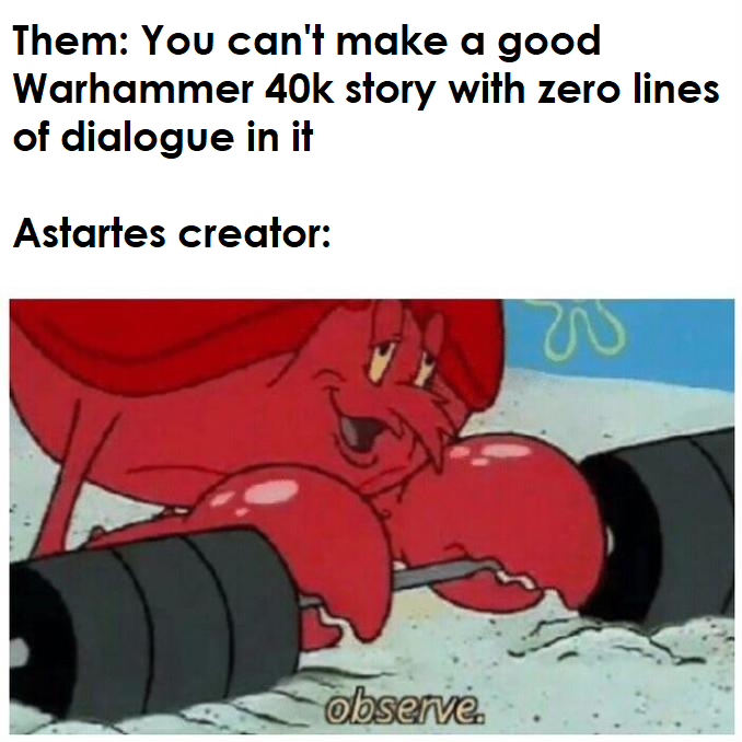 grimdank_bot's tweet image. Better dialogue than Game of Thrones S8
redd.it/c02a4j