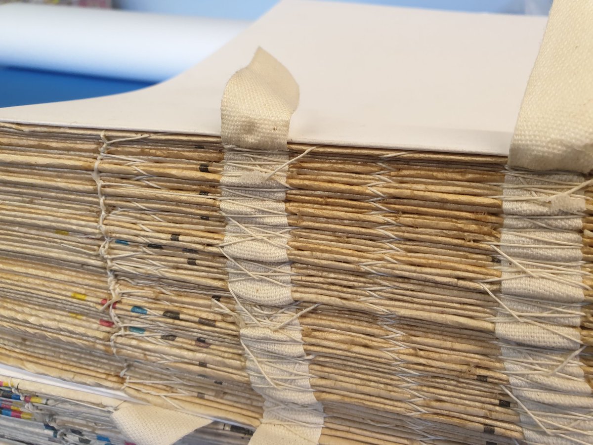 TheBookSurgeon's tweet photo. #comics hand sewn into hard back volumes. Free estimates https://t.co/VSQBoLeBWo