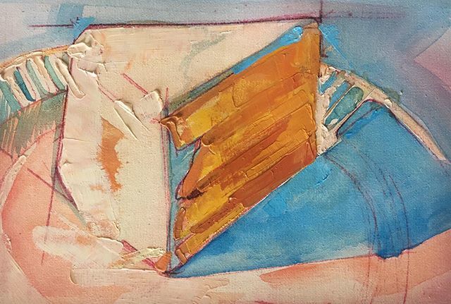 SusanDansereau's tweet photo. Working on a series of small cake paintings for a close friend’s wedding. So of course I’m looking at Wayne Thiebaud - I just love his thick, buttery paint!! More to come!
.
.
.
#workinprogress #wip #studiowall #studiowork #boldbrush #oils #oilpainting #… https://t.co/L1VOvXjnpp https://t.co/KRsxa0VS0o