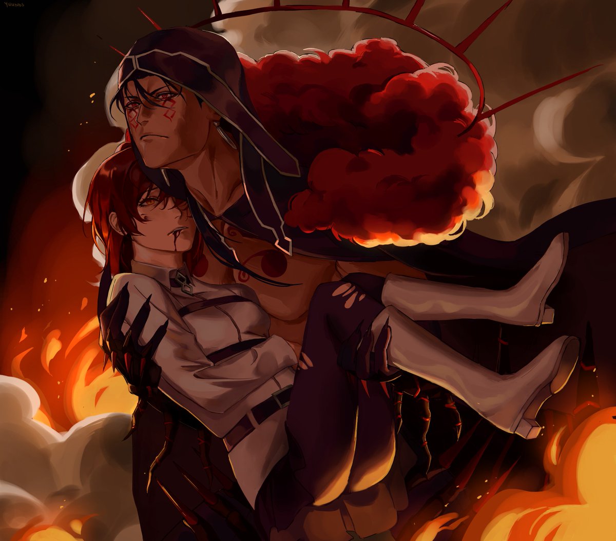Fgo 火 Fgo 始皇帝 Fatego 蜂 Simping For Varusのイラスト Fgo 火 Fgo 始皇帝 Fatego 蜂 Simping For Varusのイラスト