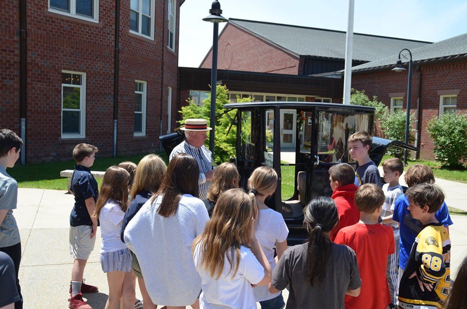 IMSMathGr6's tweet image. 6th graders at IMS had a lesson to remember today! Thanks dad for sharing your love of old cars with my students and all the stories that go along with it. It was such fun having you be the teacher today! ❤️@ColbyIMS @SenechalSci124 @mscouto128 @MrsChalifourELA @BillLillie47