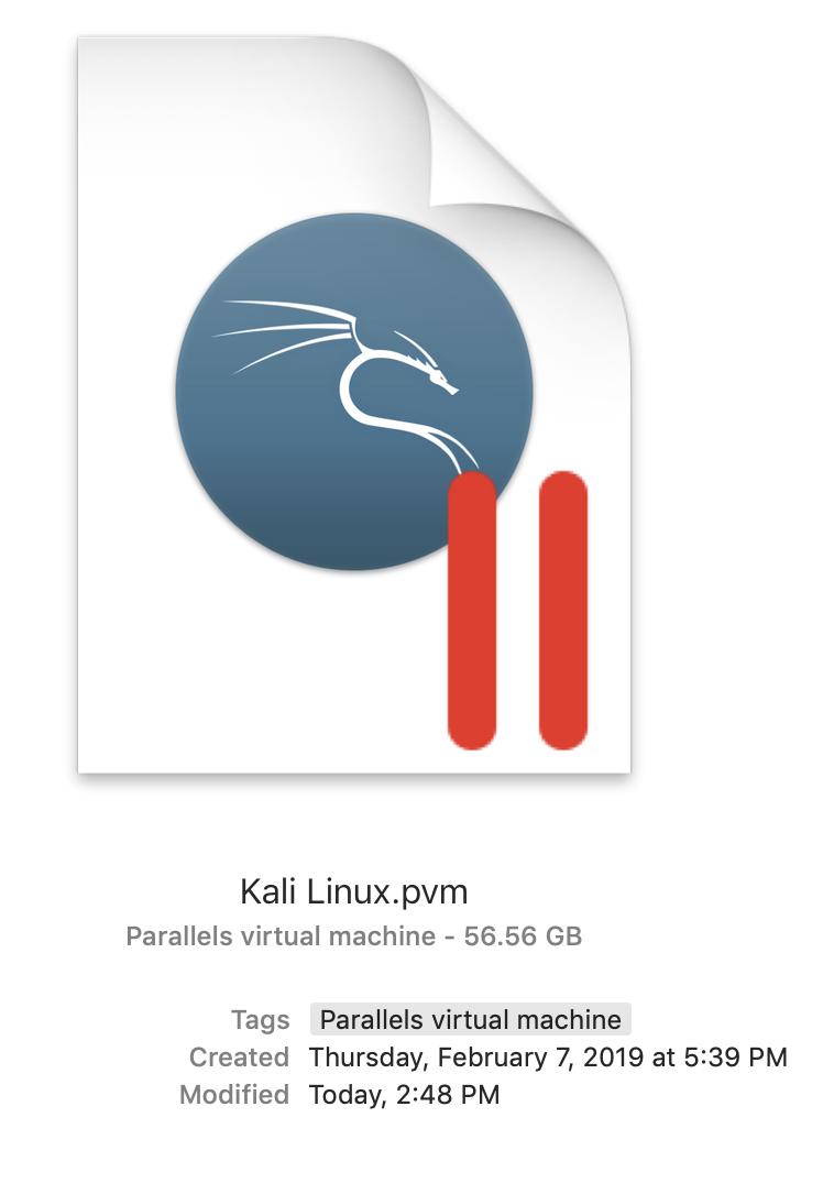 TheLAComputer's tweet photo. @ParallelsCares … Linux VM shows +/- 16GB within the OS, but the .PVM takes up roughly 56GB.  any ideas? https://t.co/ZXmcaGkyVO