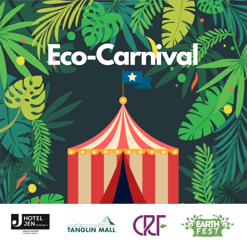 Come and discover eco-lifestyle with a range of sustainable products, free workshops, activities for kids and more! Plus stand a chance to win hotel stays. T&amp;C applies. - Jen >> bit.ly/EcoCarnival  

#Sustainable #environment #event #Singapore #fun #family #weekend