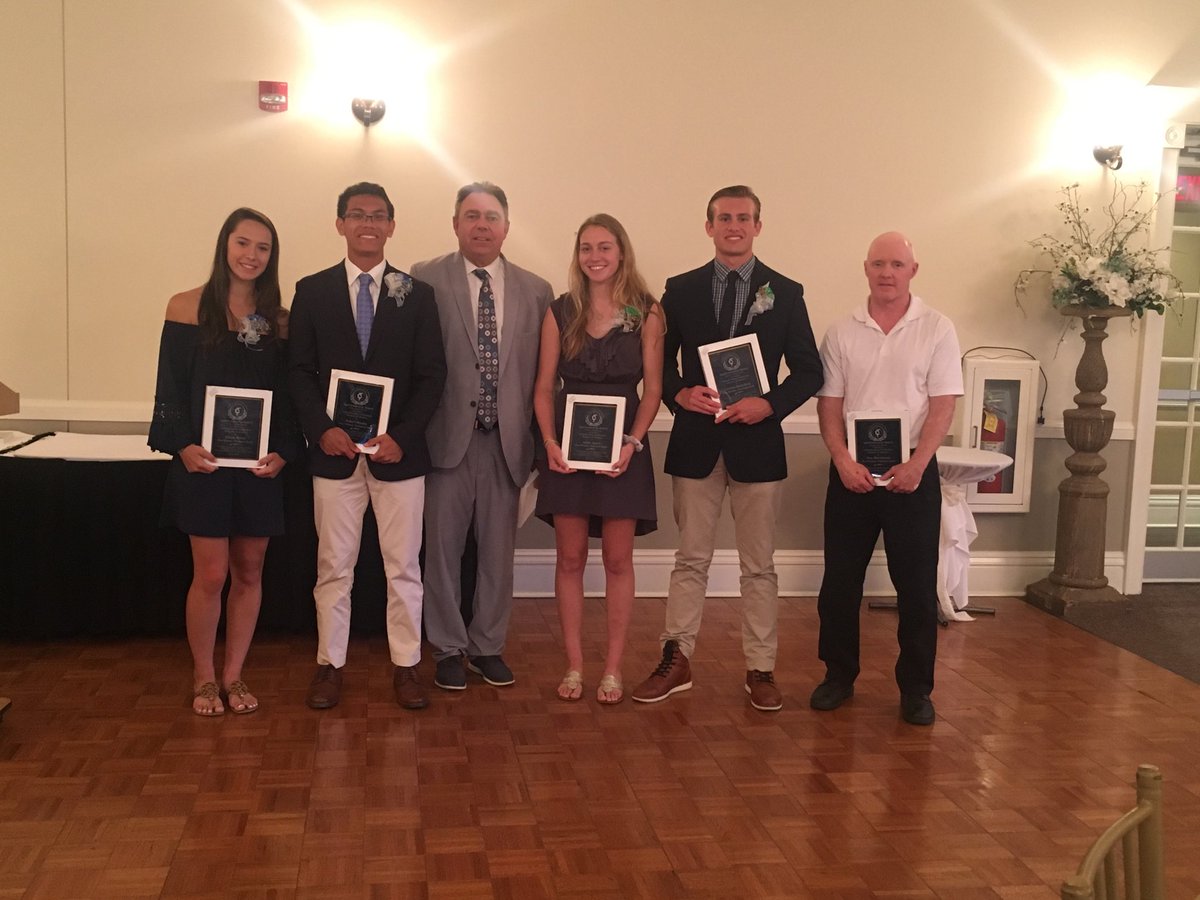 wwp_athletics's tweet photo. CVC Sportsmanship dinner. Award winners Wwpn Seniors Jillian Pelosi and Bobby Henry, WWPS Adela Agnew and Gordy Hesterberg. WWPS legend baseball Coach Don Hutchinson. ⁦@WWP_Notices⁩ ⁦@WWP_Schools⁩ https://t.co/7NPC4mGqS9