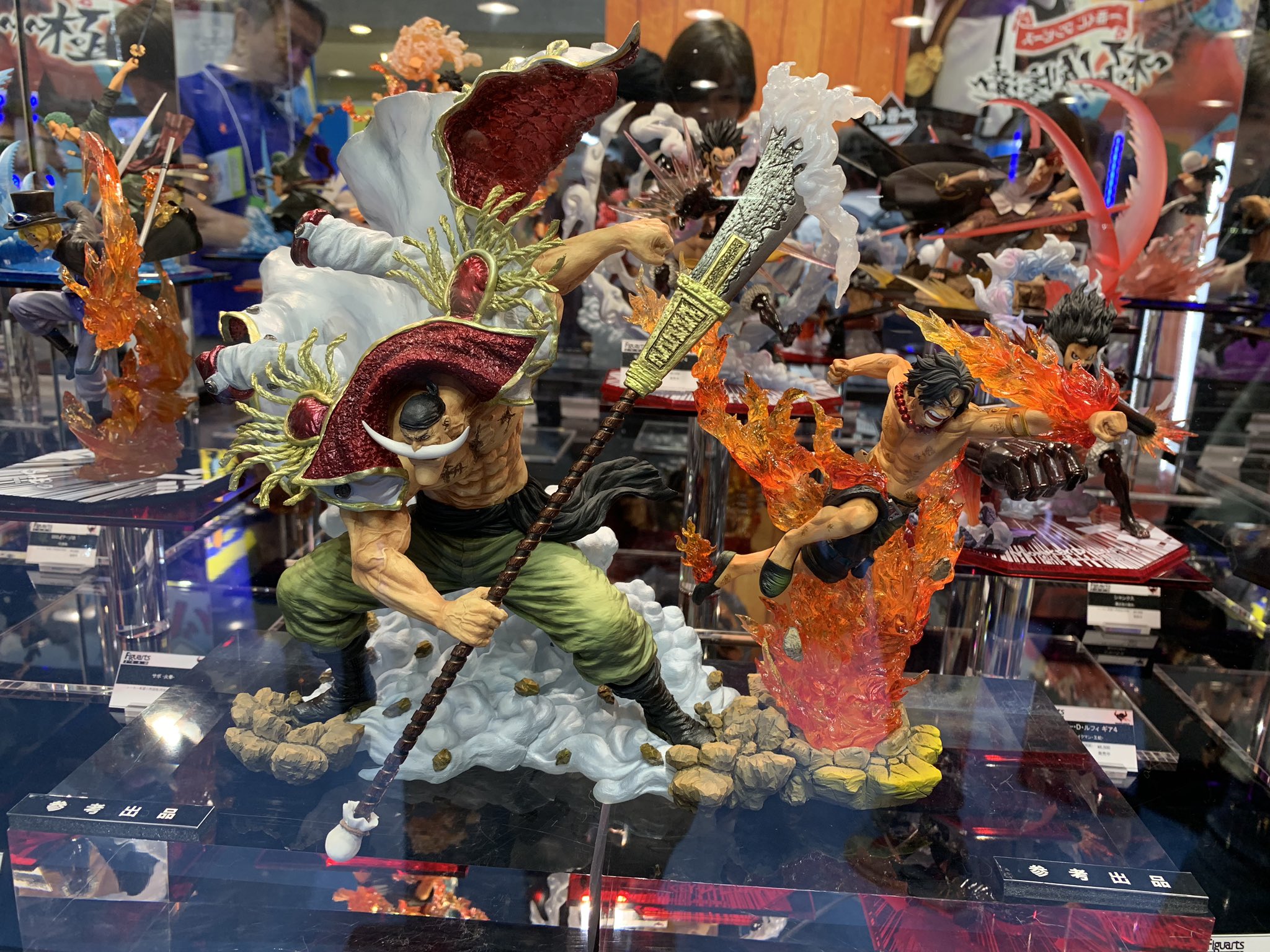 麦わら屋 ワンピースフィギュア グッズ フィギュアーツzero 白ひげ エース 迫力すごい T Co Cc0qkonacx Twitter