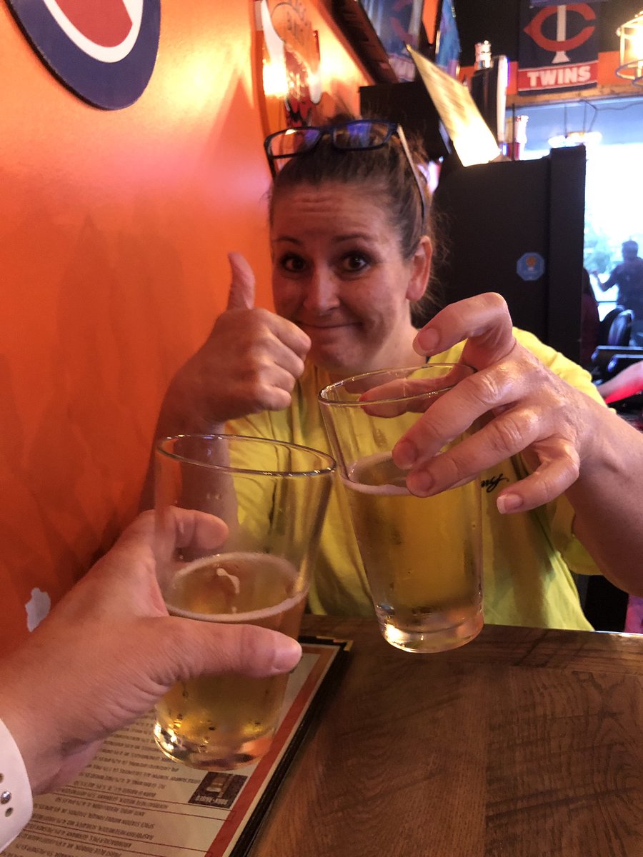 steps_are's tweet photo. Showed up an hour early to basketball. Had time for a brew at #Woodyssports bar Then we came back afterwards to cool off. Might make this a #weeklything #grgaming https://t.co/h296GCVqGK