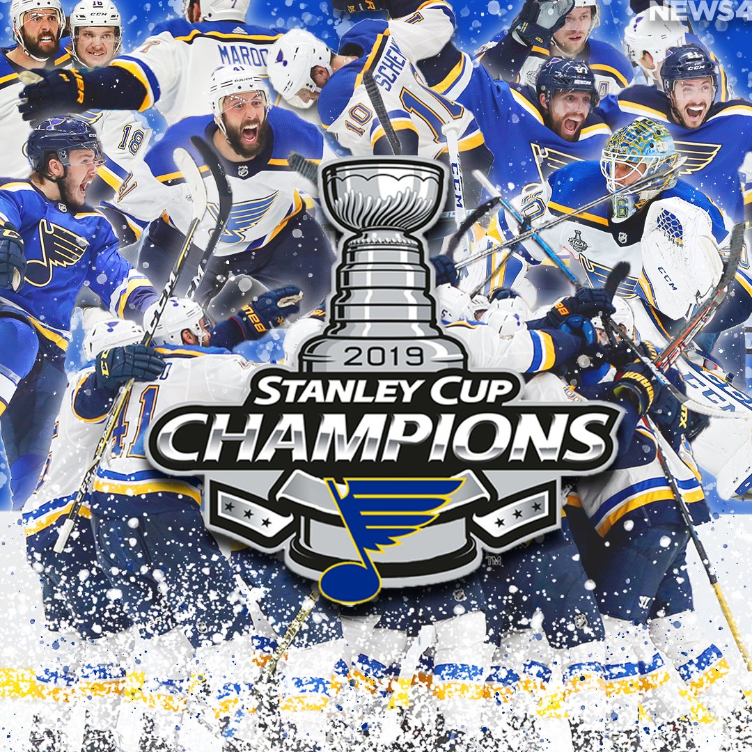 St. Louis Blues beat Boston Bruins, 4-1, to win first Stanley Cup