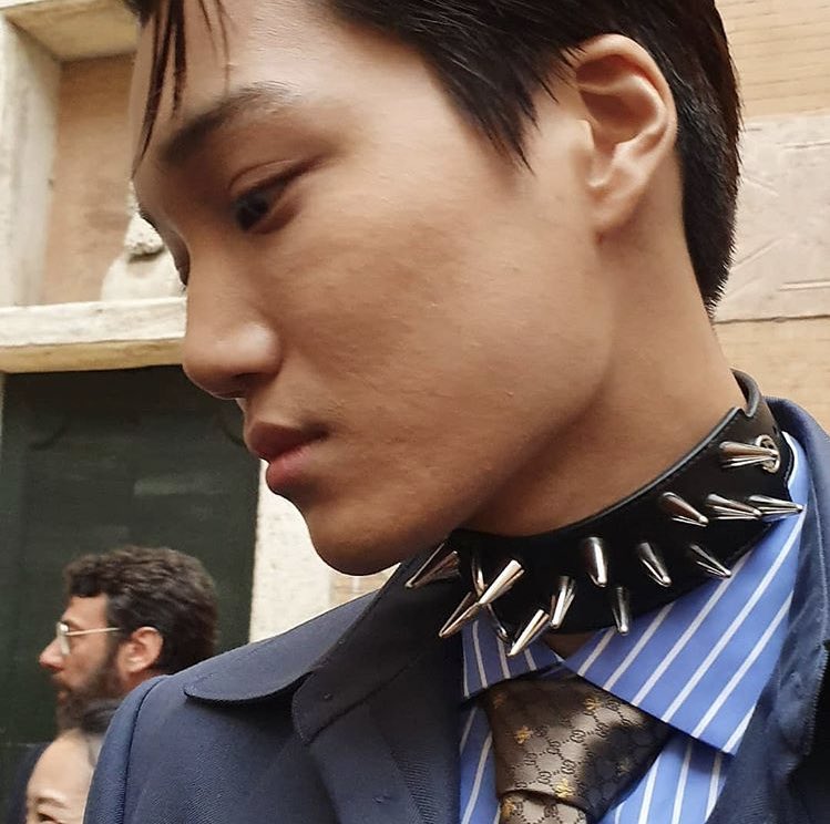 jonginpic's tweet image. my absolute favorite photos of Jongin, I love that you can see his skin up close and just wow he’s so flawless 💞💗