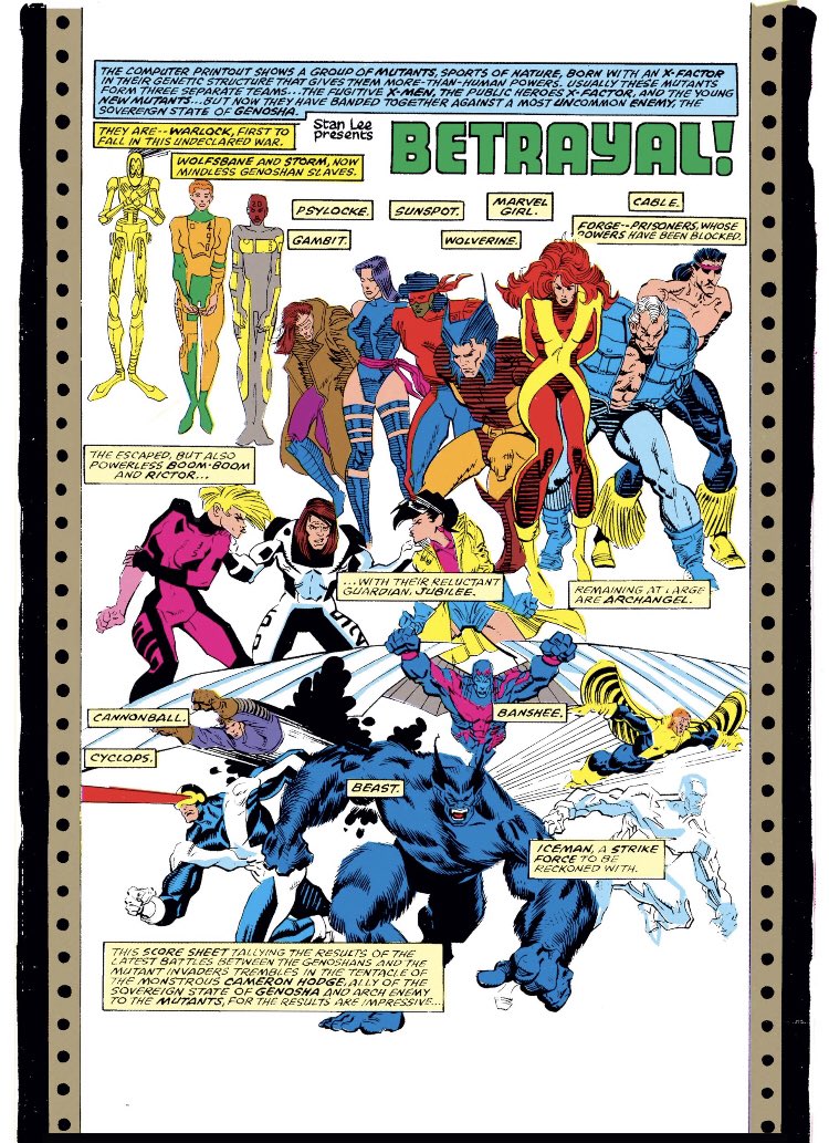 sniktcast's tweet image. On the other hand, I don’t really love this cover. I do love the old school printer paper though! #XTinctionAgenda #XFactor #dotmatrix