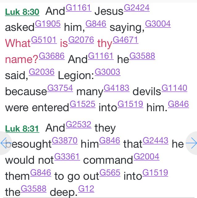 What I also find interesting about the Abyss where the fallen angels are said to be locked away for a time, it is the place the evil spirit demons of Legion begged the Messiah not to be sent to as stated in Luke 8:30-31