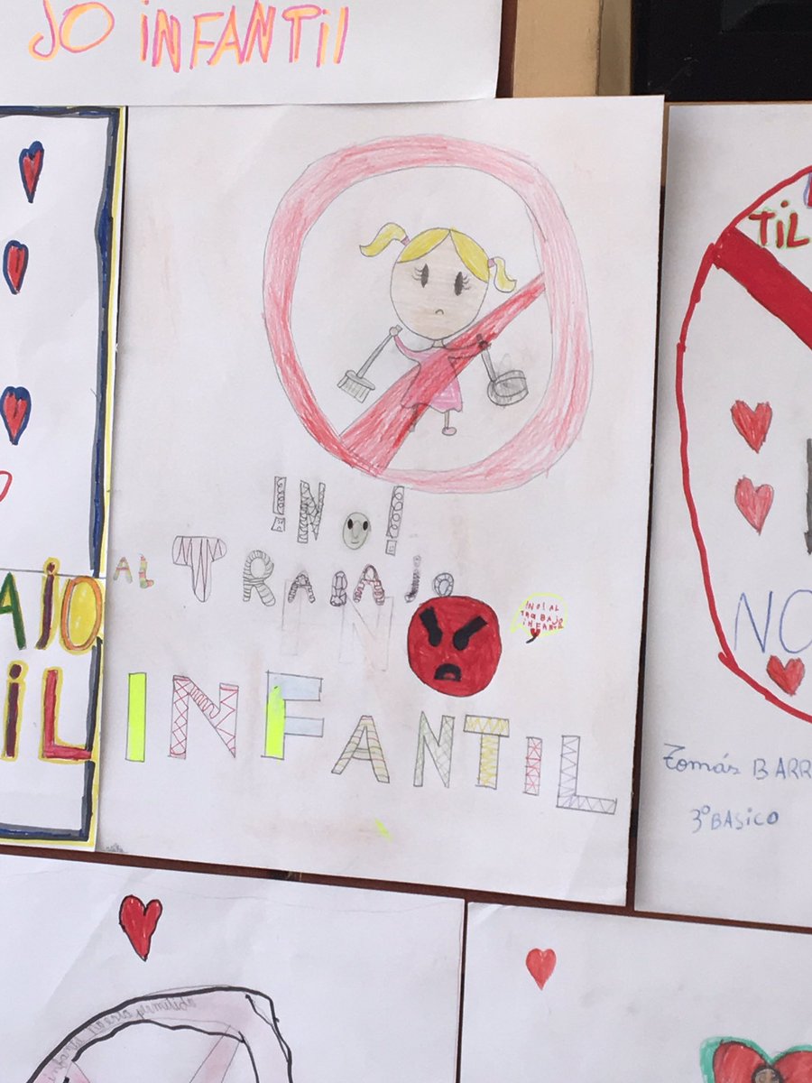 huerta_prev's tweet photo. #DiaMundialContraElTrabajoInfantil #NoAlTrabajoInfantil Por Valentina 👧🏼 8 años https://t.co/ELZzLLosZU