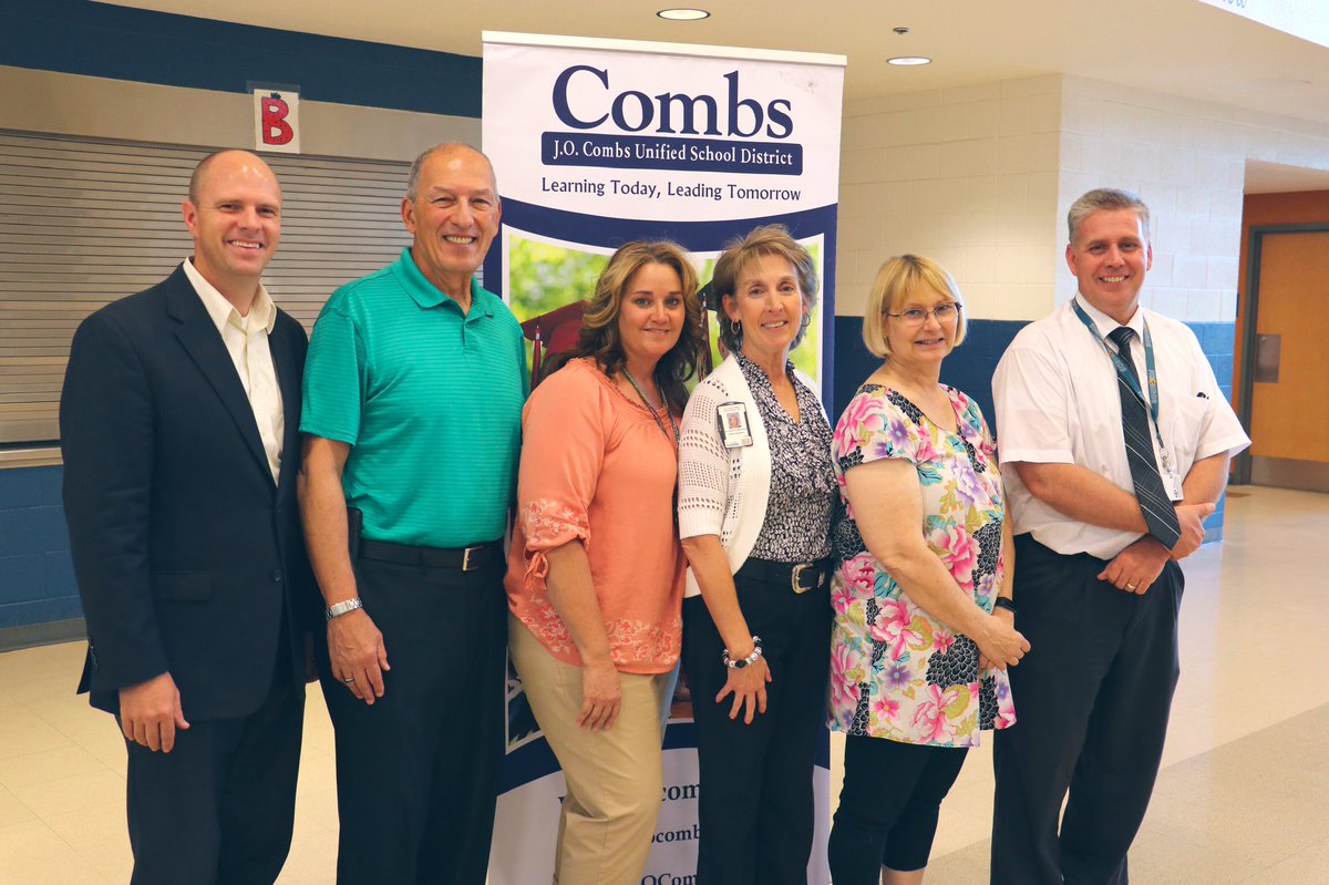 Tonight the Governing Board took a special moment to recognize our retiring Superintendent <a href="/BlanchardGayle/">Gayle Blanchard</a>. Not only has she touched the lives of countless students, but she’s left a permanent  impact on our community and Combs family. Thank you Dr. Blanchard!