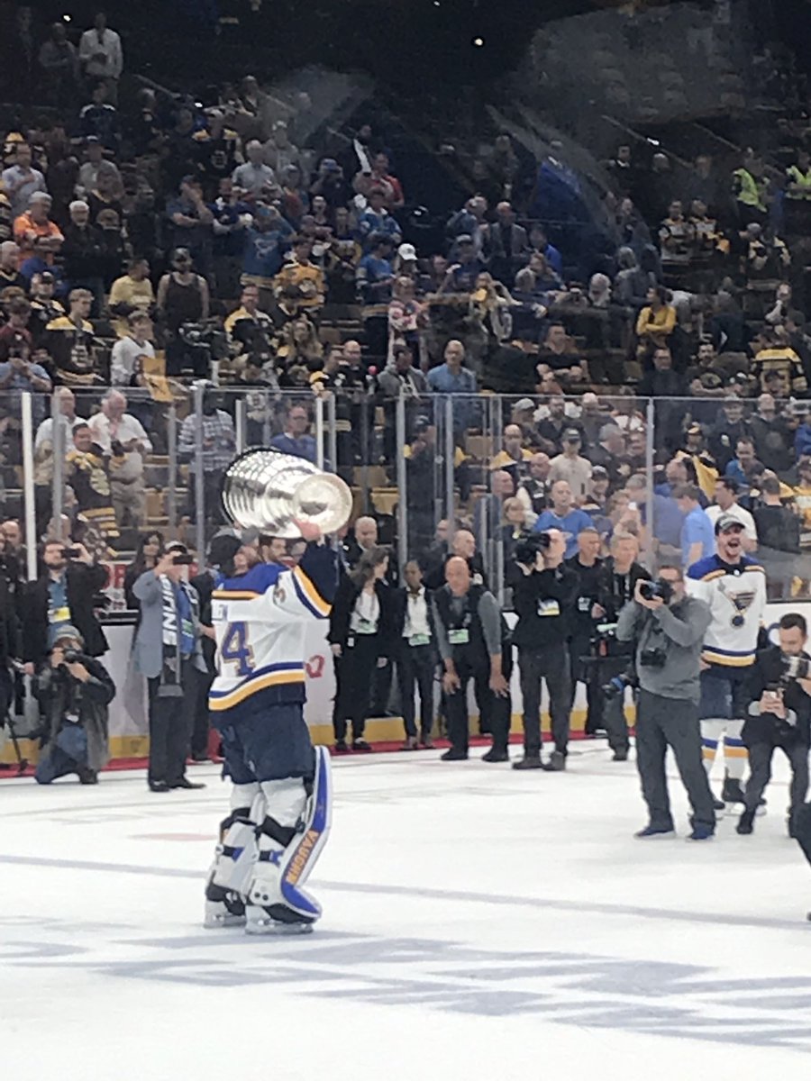 Congrats to client <a href="/34jallen/">Jake Allen</a> and his <a href="/StLouisBlues/">St. Louis Blues</a> teammates on being #stanleycupchamps #NBProud #RSGHockey #welldeserved
