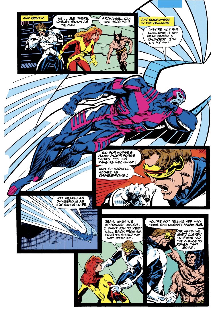 sniktcast's tweet image. I dig that Jean is like “now boys, I can speak for myself” but what’s going on in this art? Especially those last 2 faces? 🤔 #XTinctionAgenda #XFactor #Wolverine