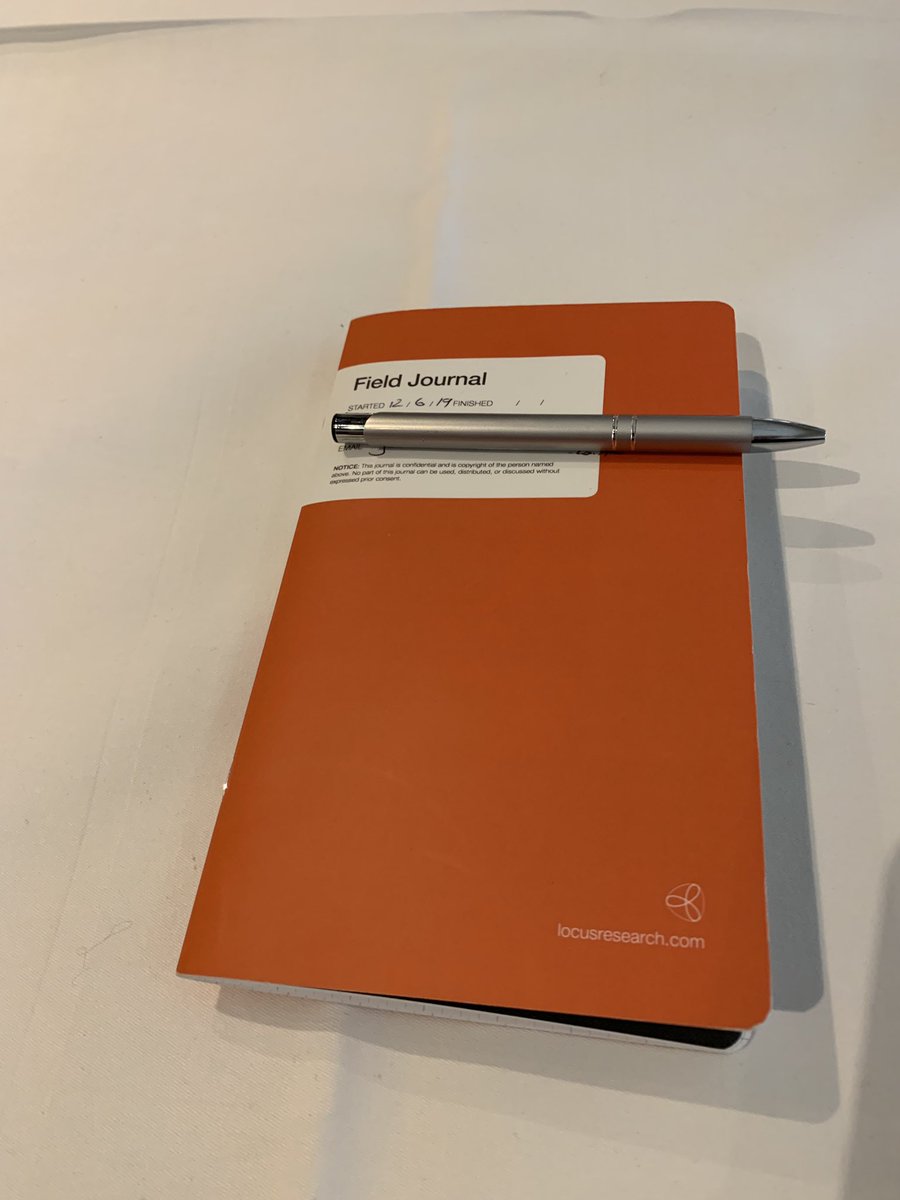 No offshore conference would be complete without a <a href="/locusresearch/">Locus Research</a> #FieldJournal in my back pocket. Love your work team.