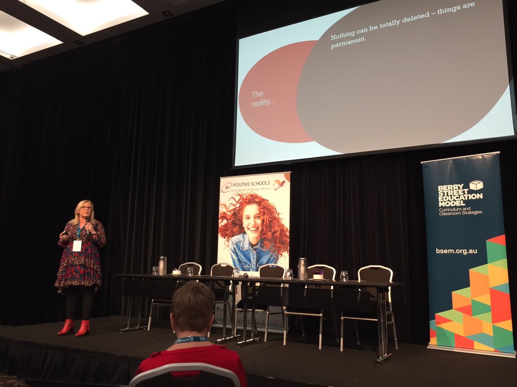 PositiveSchools's tweet photo. You always leave a digital footprint on line. @TheCybercop1 @MCG58 @drhelenstreet @eSmart_AMF @alannahmadeline @NCAB_AMF https://t.co/LWUsxr6Cky