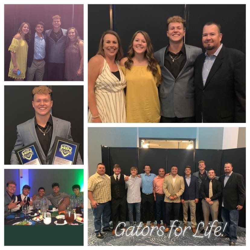 Awesome night at the Chieftain Best of Preps Awards 
Kain was Football MVP, First Team Basketball and First Team Track and was named the Overall Male Athlete of the Year
Harlie was First Team Track
#pueblopreps #eaglepride