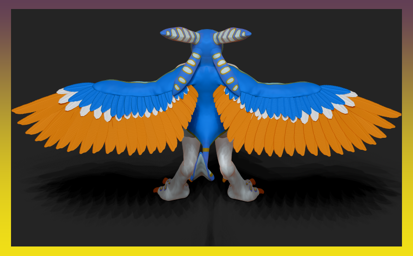 GameTurkeyTribe's tweet photo. Hey there fluffs, it's been a while!

Our team is back hard at work, and we thought we would give you a look at our concept model for the new avali to be added into the game!

Let us know what you think below.
#Avali #ProjectOrangeMoon #OrangeMoon #UnrealEngine https://t.co/gpWAy4VfOs