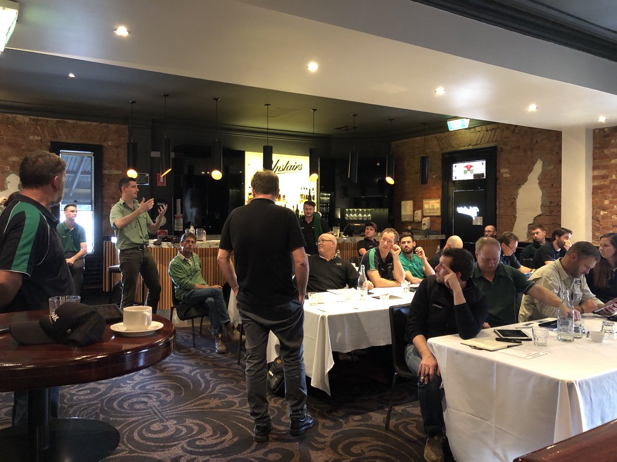 Agronomy meeting in Adelaide this week to share knowledge to bring back new ideas and skills to their locations and clients in South Australia💪🌱 
#digitalag #precisionag #AusAg