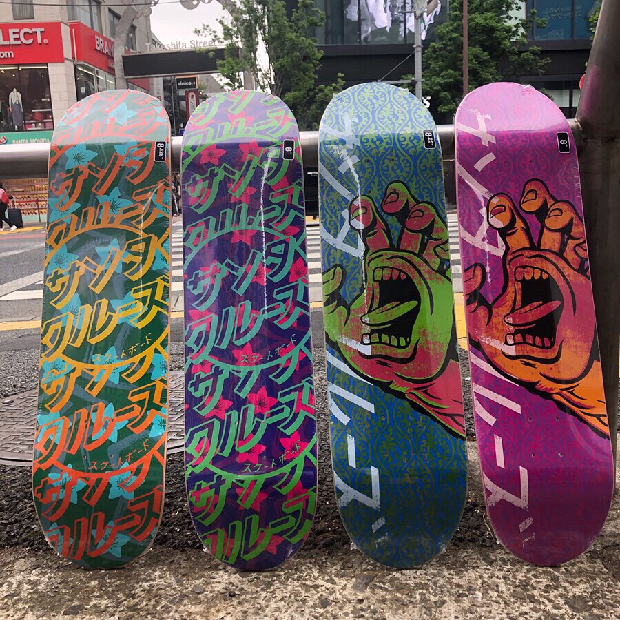 ムラサキスポーツ原宿明治通り店 公式 New Stock Santacruzskate Hando Blossom Dot 10 000 Tax スケートデッキストックリストをcheck T Co 6huikr スケートボード スケボー スケート 渋谷 原宿 ムラサキスポーツ