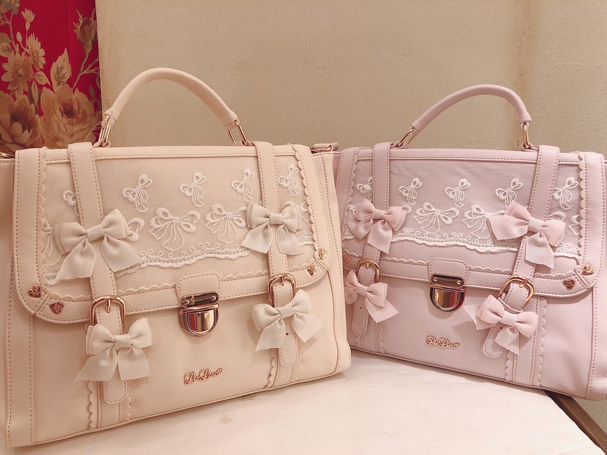 Liz Lisa リボン付きハンドバッグ ピンク ショルダーバッグ LIZ LISA Official Online Store Girly Fashion｜ Tokyo Kawaii Life