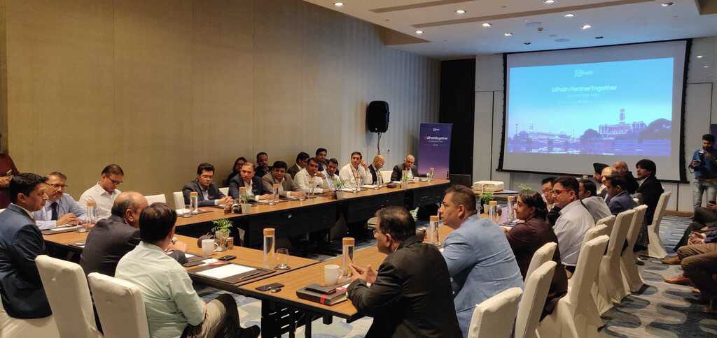 rajeshkjindal's tweet photo. #UiPathTogether  Delhi - Partner CXO Roundtable with 30 partners in the room  at Partner Together Delhi .  Awesome start to the day. https://t.co/kq6dUAShbj