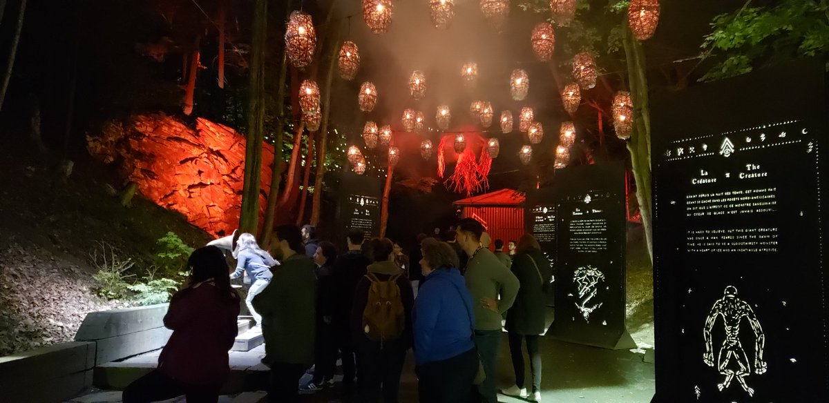 csm2019's tweet photo. The weather was awesome for tonight's trip to Foresta Lumina. Hope everybody enjoyed the activity!! #CSM2019 @csm2019 https://t.co/TdHPwMVywM