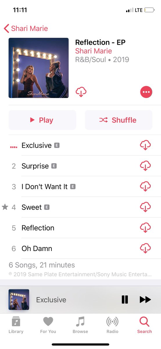 SiennaSpiroFan's tweet photo. Here we go @ShariMarieA EP is out! Listening rn #ReflectionEP https://t.co/tlFWAINXIT