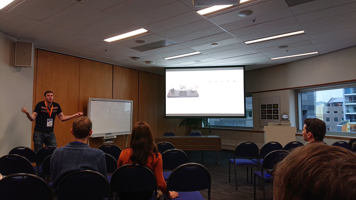 James Montgomery (@jamesatbond) on Twitter photo Energetic presentation on symbolic regression of fMRI data by <a href="/Modsurski/">Dr. James Hughes</a> from <a href="/stfxuniversity/">StFX University</a> to end my <a href="/CEC_2019/">CEC2019</a> journey Energetic presentation on symbolic regression of fMRI data by <a href="/Modsurski/">Dr. James Hughes</a> from <a href="/stfxuniversity/">StFX University</a> to end my <a href="/CEC_2019/">CEC2019</a> journey