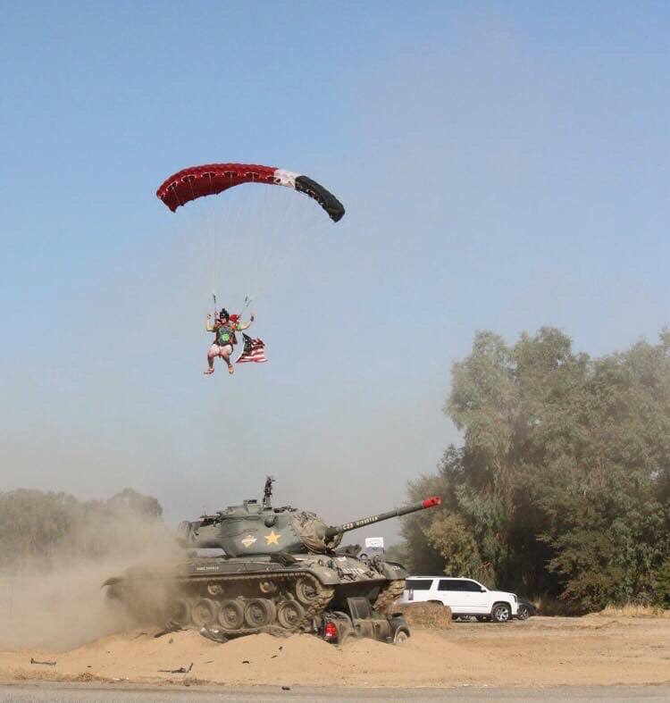 RangerRoad's tweet photo. Spread the word! Our #RangerRoad #FreedomJump2019 will be here before you know it! Mark your calendars for Sept 14 and make sure you don’t miss out on all the fun!! #Skydiving #Tank #Rides #Huey #Flights #FoodTrucks #Music #Entertainment
#Veterans #TogetherWeAreStrong https://t.co/tyg0pxxhw4