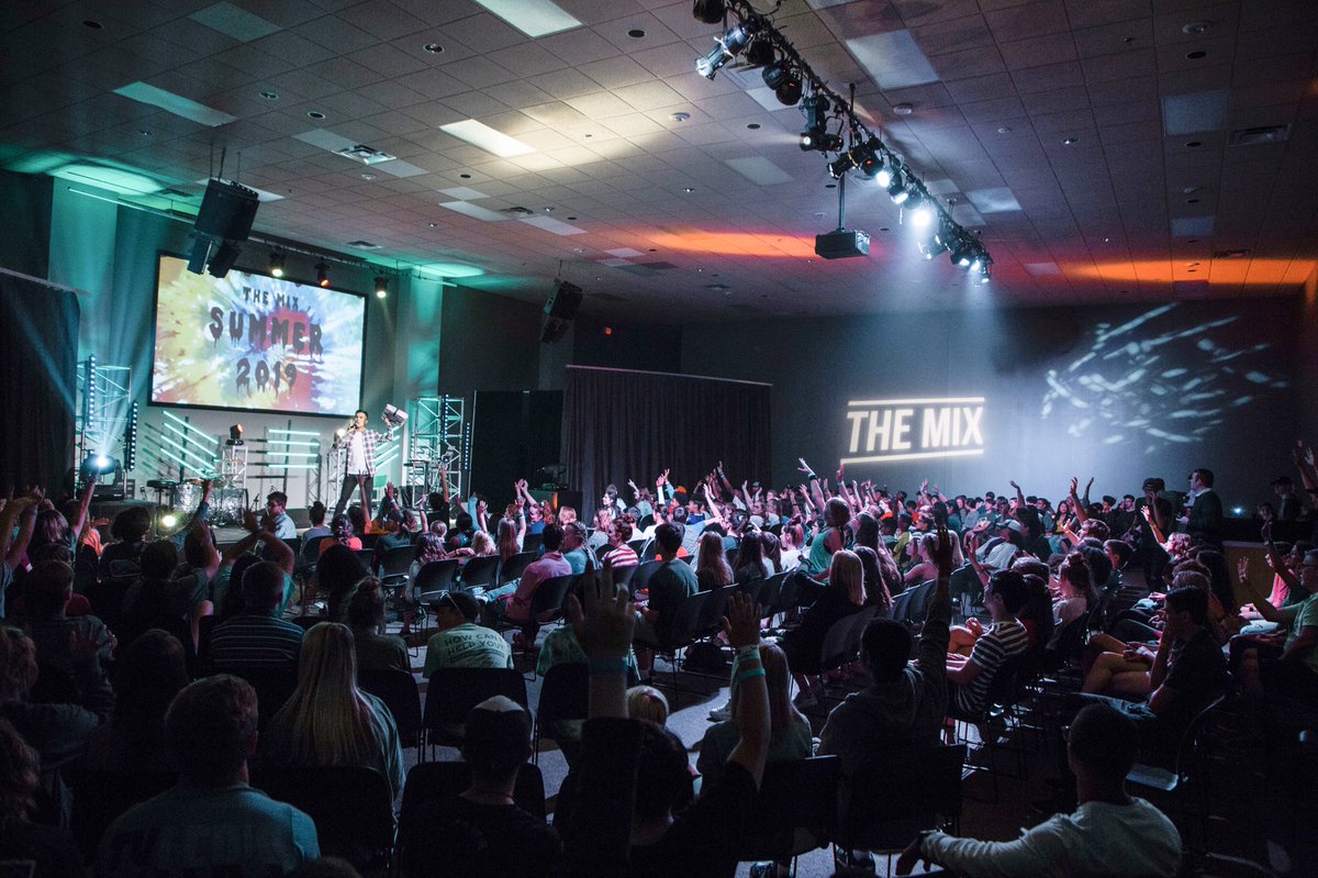 EdYoung's tweet photo. Incredible Night at The Mix
Greatest place for students 6th-12th grade every Wednesday night!! #themixfc https://t.co/HCdGcQBapd