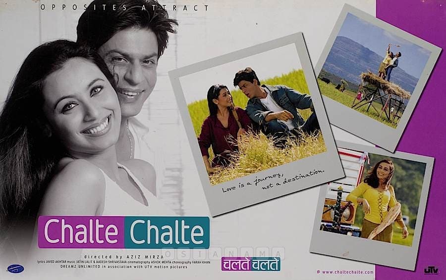 #ChalteChalte was The Third biggest Opening for a Bollywood movie