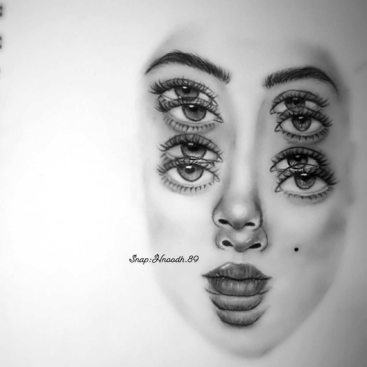 الرسامه هند محمد🇸🇦 tweet media