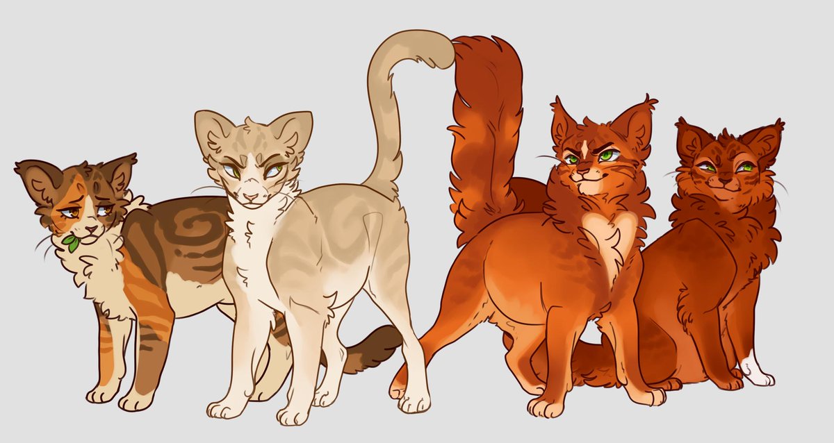 Warrior Cats Leafpool And Squirrelflight