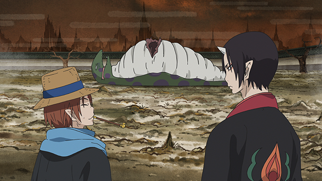 東京蘭鋳 檎ちゃんて身長幾つなんだ でかいのか と思ったけれど鬼灯様と並んでいるの見ると平均身長くらいか T Co qauecsjj Twitter