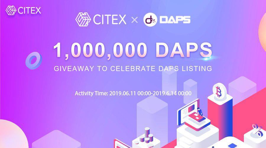 Contest: In order to celebrate the listing of @DAPScoin, we are giving away 200k $DAPS to 5 lucky winners! Total of 1 million DAPS! 🎉🎉 Here's what to do:

1. Like this tweet
2. RT this tweet
3. Follow us 🎉👇

Contest ends in 72 hours. 😊 #contestalert #DAPS #CITEX #giveaway
