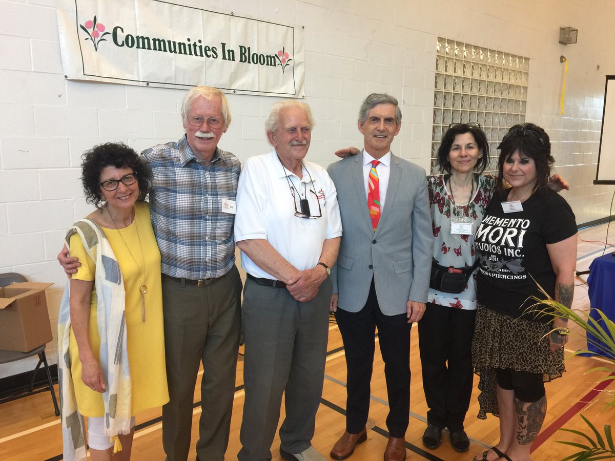 SimonGibsonBC's tweet photo. Great to bring greetings - as the MLA - to the Mission Communities in Bloom School Program. Very good participation and leadership by many teachers.  @communitiesinbloom #communitiesinbloom #mission #missionbc #fvrd #missionschools #flowers #bcenvironment https://t.co/6qU0ryy4Lo