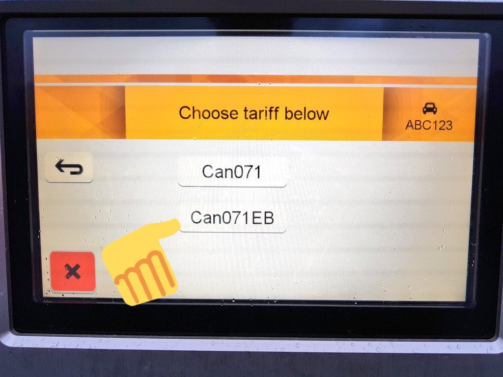 timfletcher88's tweet image. How to get the $7 all day parking #Wilsonsecurity advertises, but forgot to include in their ticket machine's super-intuitive user journey. #Tuggeranong #ripoff #badUX