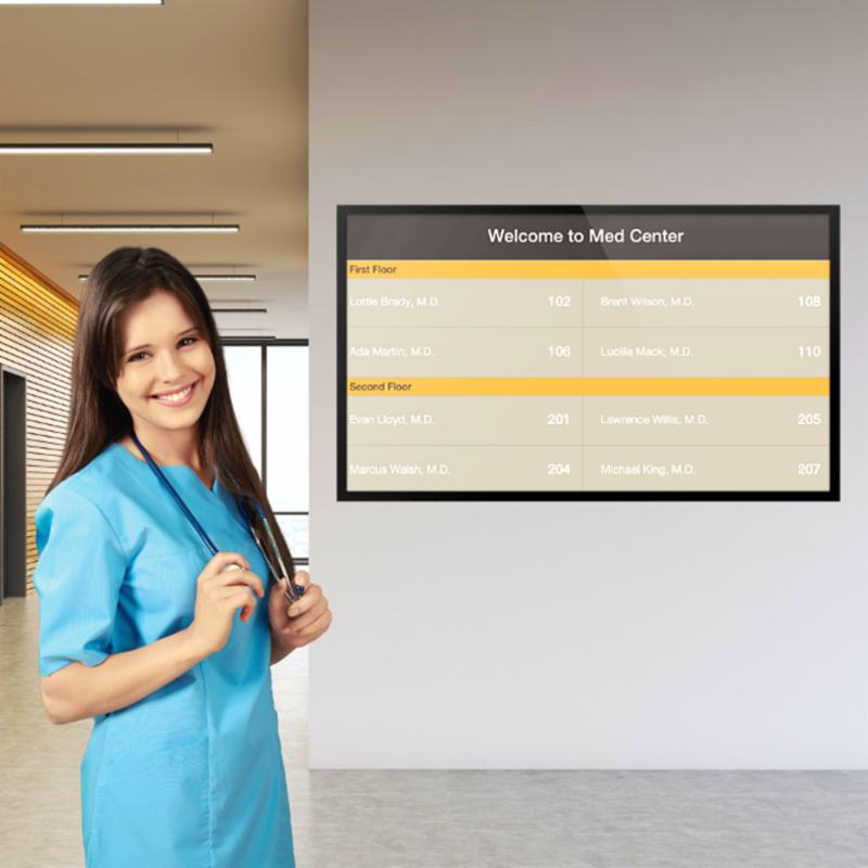 EnplugAu's tweet photo. 🚑🏥 Hospitals can be a difficult place to navigate, make it a stressless experience with the innovation of #DigitalWayfinding! ➡️  It's now an essential part of any healthcare facility. contact us at Enplug for your digital signage needs #EnplugAU #Enplug #Hospitalwayfinding https://t.co/7EQoxiVY3j