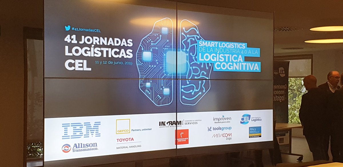 FManchaSE's tweet photo. @NurFuentes @MIRACOMGrupo Gracias a @CELlogistica por la magnífica organización y su compromiso con la #Innovación y la #excelencia en #logistica https://t.co/Vjs81Q62eG