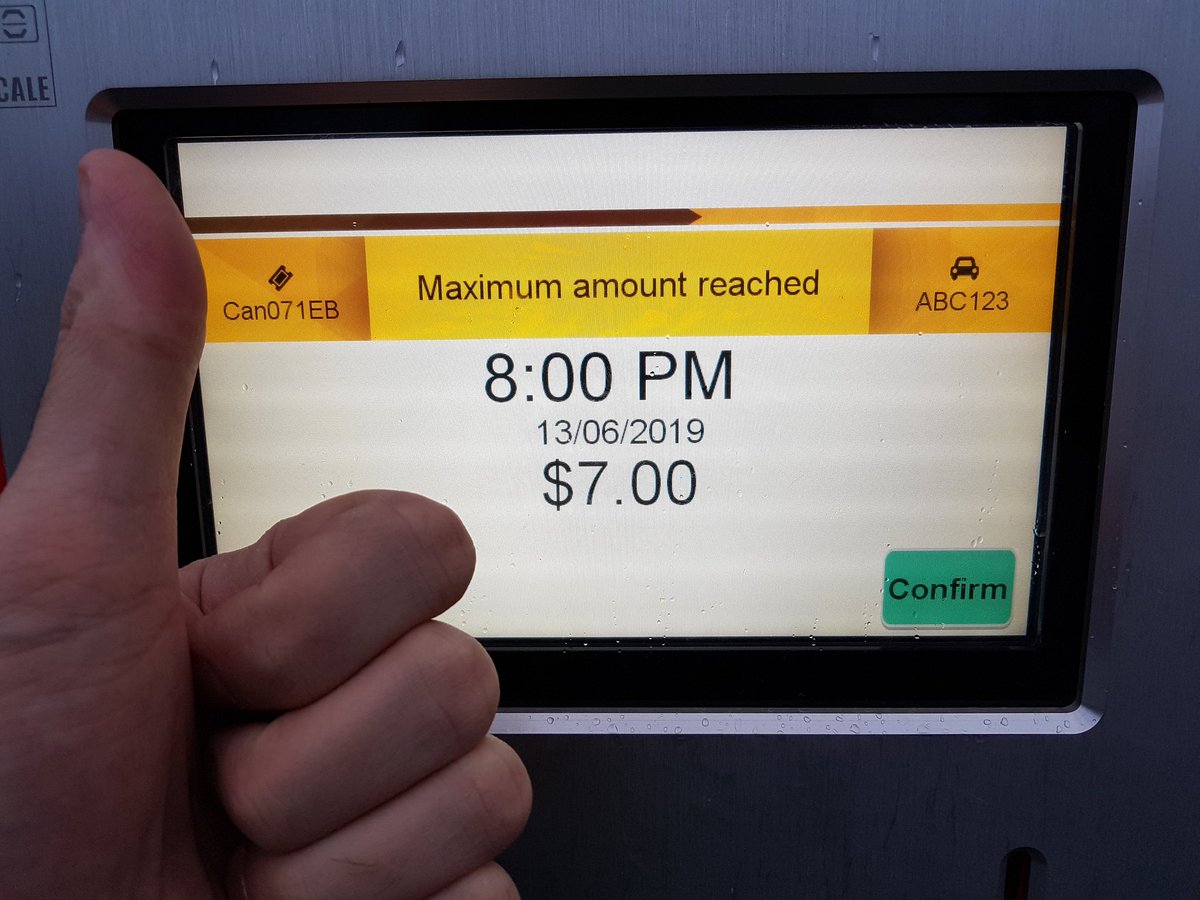 timfletcher88's tweet image. How to get the $7 all day parking #Wilsonsecurity advertises, but forgot to include in their ticket machine's super-intuitive user journey. #Tuggeranong #ripoff #badUX