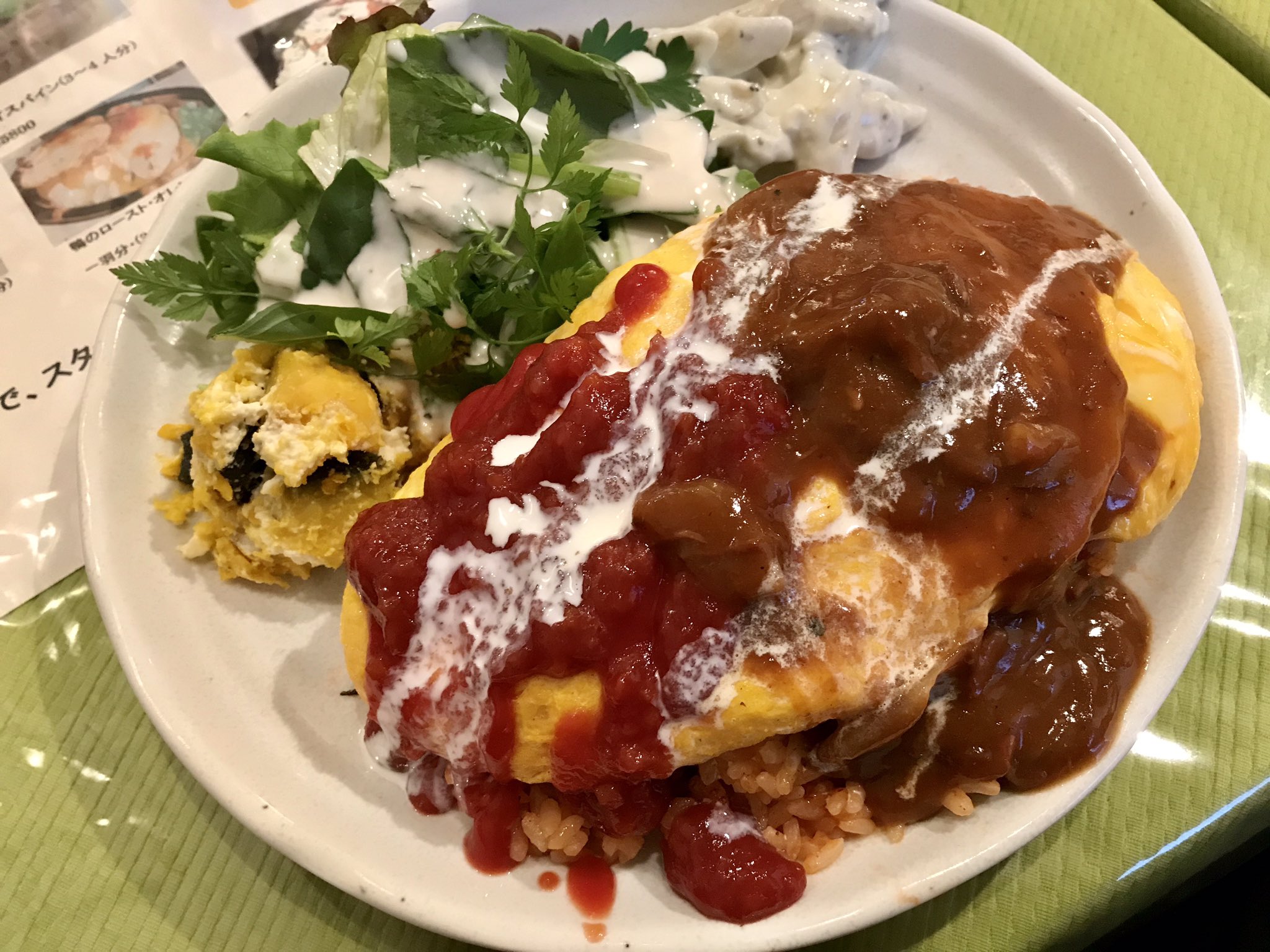 みっくんa7 ランチ 川口ランチ フレンチ イタリアン ブラッセリーイイダ 今日は梅雨の合間の晴れ 昼食は半熟たまごのオムライス 普通の大盛りの量でお腹いっぱい 夜はボディジャム T Co Q0qpijxjov Twitter