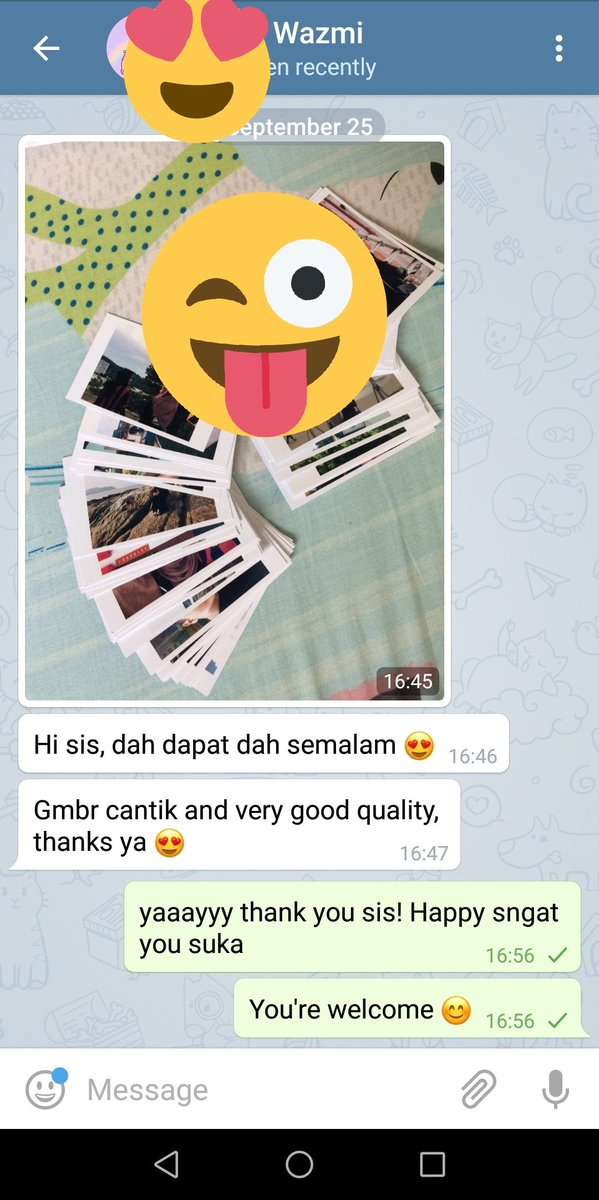 PolaroidxPrints's tweet image. Customers Feedbacks 😍
#polaroidxprintsfeedback